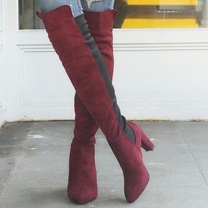 Women’s ,Over the knee boots  , Size 5